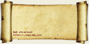 Emilija Vidojević vizit kartica